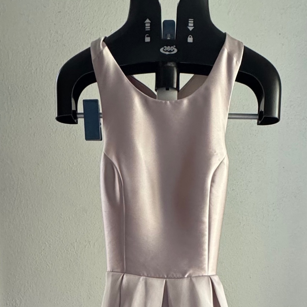 Open Back Hi-lo gown